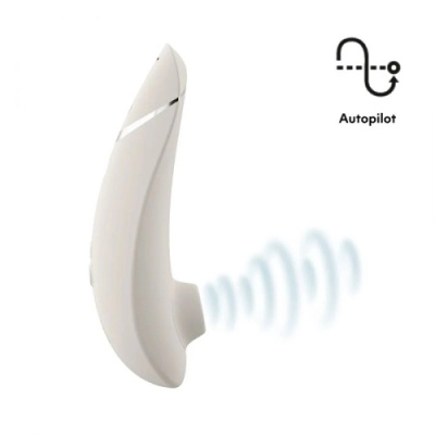 Womanizer Premium 2 бесконтактный стимулятор клитора серый (14 режимов, автопилот)